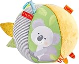 Der süße Koala mit seinen flauschigen Ohren lädt zum Spielen in Bauchlage, zum Krabbeln und Laufen an