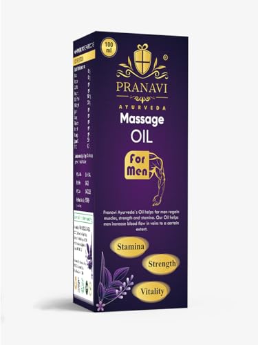 Image of Premium Massage Oil for Men | Stamina Booster Massage Oil | Strength Booster Oil | Non-Sticky| External Use Only | 100ml