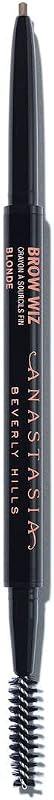 Anastasia Beverly Hills - Brow Wiz Ultra-Slim Precision Eyebrow Pencil | Precision Tip For Defined Brows, Natural Hair-Like Finish, High-Pigment, Long-Lasting Formula, Built-In Spoolie.