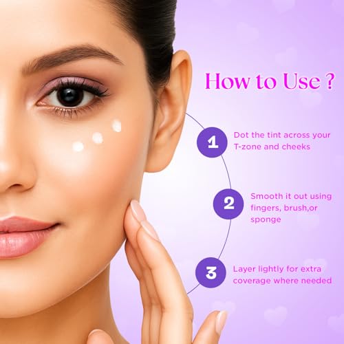 Image of Glam21 Blur Flur Dewy Skin Tint Foundation |Luminous Finish, Lightweight, Waterproof & SPF30 |Featherlight & Buildable | Infused with Hyaluronic Acid, Niacinamide & Vitamin C | 30gm,Rose Ivory-02