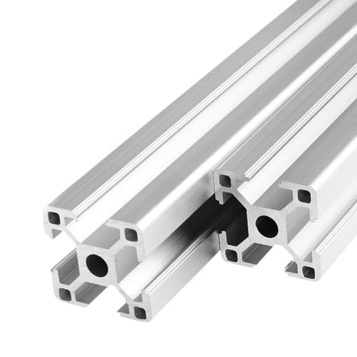 GooEquip 2pcs 3030 Aluminum Extrusion 1000mm T Type Extrusion European Standard Anodized Linear Rail for 3D Printer and 
