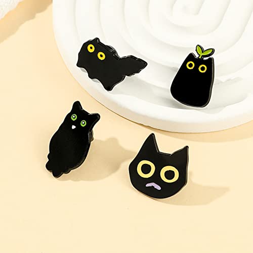 Image of Cute Enamel Pins Cartoon Lapel Pin Brooch Badge for Backpack Jackets Funny Tiger Pins for Gift Anime Enamel Pin for Clothing Hat Decoration
