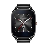 ASUS ZenWatch 2 Gunmetal Gray 41mm Smart Watch with HyperCharge Battery, 1.63-inch AMOLED Gorilla Glass 3 TouchScreen, 4GB Storage, IP67 Water Resistant