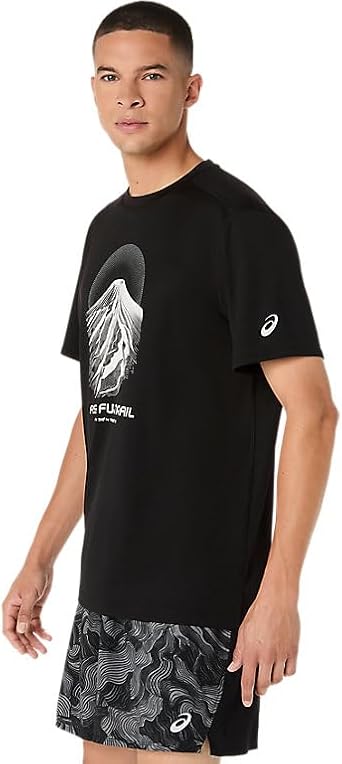 ASICS Men's Fujitrail Logo Short Sleeve TOP Running Apparel