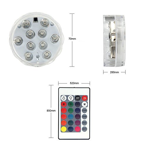 Luci Subacquee, Mopalwin Sommergibili Luci LED