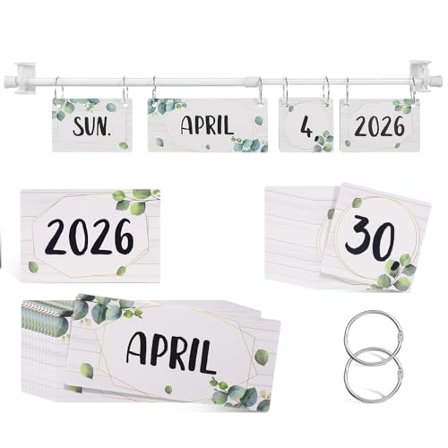 Calendario de aula 2025-2028 fácil instalación para decoración de colegios