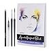 Produktbild int!rend Aquarellpapier 300g/m² - 30 Seiten A4 Aquarellpapier mit Pinsel & Bleistift - Aquarell Papier Blanko - Aquarellblock