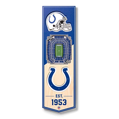 Image of YouTheFan NFL 3D Stadium Banner - 6x19