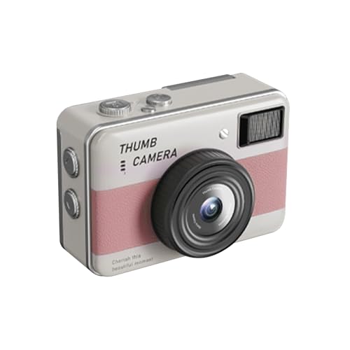 Mini caméra 4K rose pour influenceurs et créateurs de contenu de voyage sur le vif