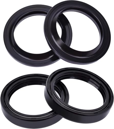 Image of 33X46X11mm Fork Oil Seal & Dust Seal Kit For Honda CB400 A T F,CX500 B /CB /CC,CMX 250 Rebel,CM250,CL /CBX 250, CM400C A E T 1976 1977 1978 1979 1980 1981 1982 1983