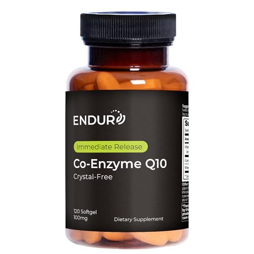 Endurance CoQ10 Heart & Antioxidant 100mg 120 Softgels
