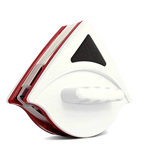 Limpiador HerZii de doble cara magnético para cristales, limpiador útil de superficies