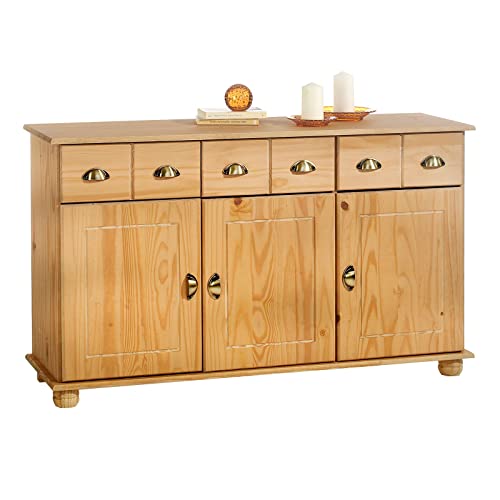 IDIMEX Kommode Anrichte Apothekenschrank Sideboard Colmar, Kiefer massiv,...
