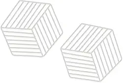 Oikos - Conjunto de 2 Descansos de Panela de Silicone