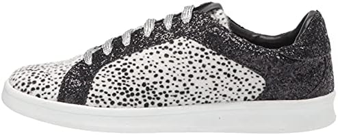 Rampage Women's Lane Sneaker, Black/White, 11 | Image 7