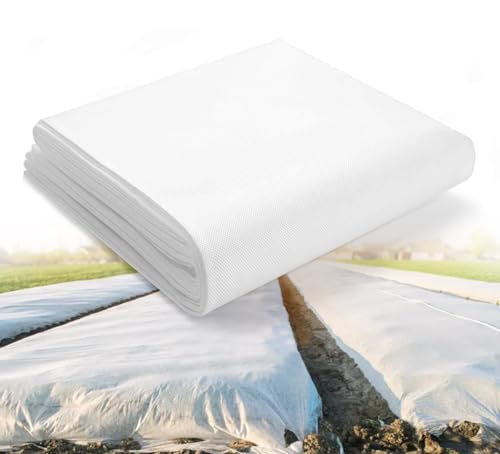 Gartenvlies, Gartenvlies Frostschutz, Frostschutzvlies, Pflanzenvlies, 2 x 5M Vlies für Hochbeet, Wintervlies für Pflanzen Frostschutz, Gartenvlies Weiß Wasserdurchlässig zum Schutz vor Frost Vögeln Gartenvlies, Gartenvlies Frostschutz, Frostschutzvlies, Pflanzenvlies, 2 x 5M Vlies für Hochbeet, Wintervlies für Pflanzen Frostschutz, Gartenvlies Weiß Wasserdurchlässig zum Schutz vor Frost Vögeln