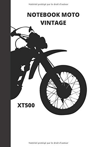 NOTEBOOK MOTO VINTAGE: XT500 1977 NOTEBOOK MOTO VINTAGE: XT500 1977