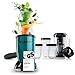 Produktbild GOURMETmaxx Mr. Magic Mixer | Smoothie Maker mit XXL-Zubehörpaket | Standmixer 18-tlg. | Blender mit auslaufsicheren Frischhaltedeckeln | Food Processor für Shakes, Smoothies etc.
