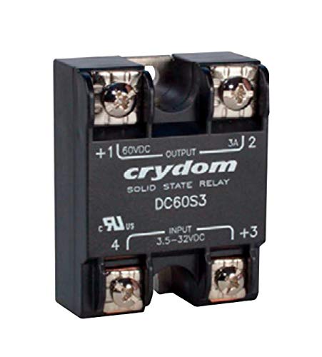 DC60S5-B - Solid State Relay, SPST-NC, 5 A, 48 VDC, Panel, Screw