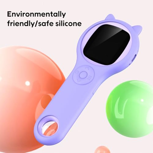 Image of Mini Pocket Microscope Handheld USB Portable Digital Microscope for Kids Science Education and Outdoor Exploration Purple Version