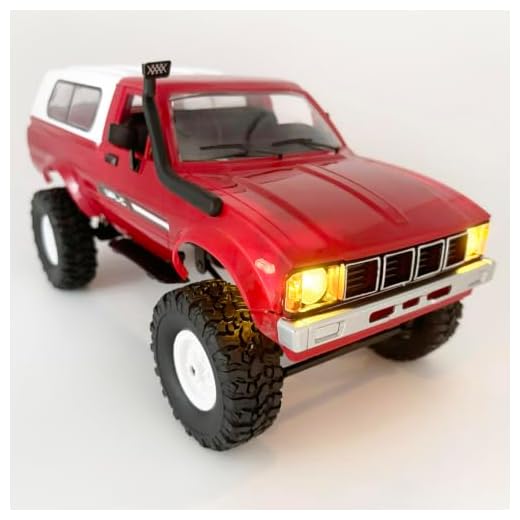 WPL C24 RC Truck 1/16 RC Crawler 4x4 Off Road Remote Control Rock Crawler