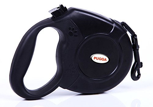 Peting Retractable Leash Dog Avec Sturdy Corde Nylon Hand Grip confortable pour moyennes et grandes Chiens