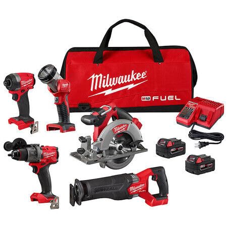 EMBER & VALOR 3697-25 Fits for Milwaukee Tool 3697-25 M18 Fuel 5-Tool Combo Kit