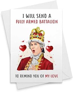 Funny Hamilton Valentine's Day Card - Romantic Card, Galentines Card, Cute Love Card, Funny Valentines Day, Funny Love Card [00390]