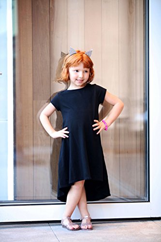 City Threads Girls Jersey Short Sleeve Hi Lo Maxi Dress4