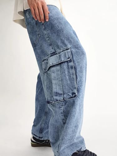 Image of Rare Rabbit Baggy Plain Jeans