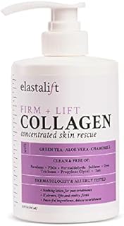 Elastalift Collagen Body Cream Moisturizing Lotion For Lifting, Firming, Tightening Skin. Anti-Aging Collagen Body & Face Skin Care Cream Improves Wrinkles & Lifts Sagging Skin, 15 Fl Oz (Pack Of 1)