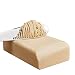 A Multi-function DVPL Stainless Steel Butter Knife with a Serrated Edge, Shredding Slots, a Butter Scooper and an Ergonomic Handle. Bread Cutter, Butter Curler and Spreader. Silver color. Durable.