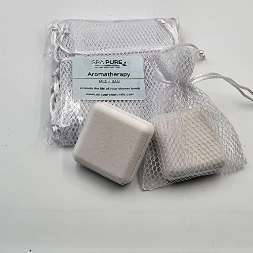 Spa Pure Aromatherapy Shower Bag Shower Bomb/Steamer Mesh