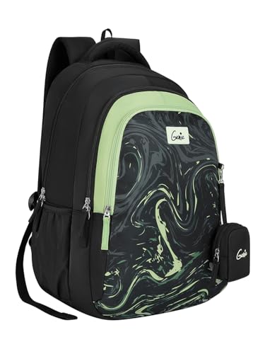 Image of Genie 19 inch Laptop Backpack for Women & Girls | Spacious Office, College & Travel Bag | Water Resistant, Multi-Compartment with Padded Laptop Sleeve