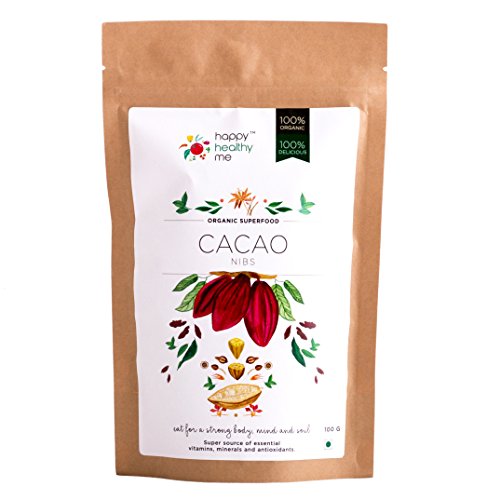 HappyHealthyMe Organic Cacao Nibs (100 g)