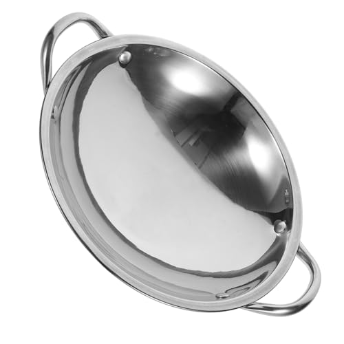 Wok de Fondo Redondo Acero Inoxidable Luxshiny miniatura 1