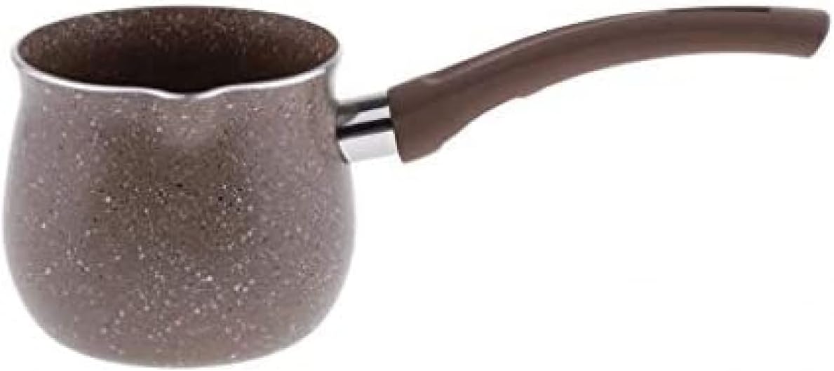 Milk Casserole Milk Pan Saucepan with Non-Stick Coating, Ceramic Melting Pot Noodle Pot-S