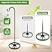JETTIFY Upgraded Adjustable Shepherds Hooks for Outdoor Indoor, 63 Inch Wind Chime Stand, Shepherds Hooks for Hummingbird Feeders, Hanging Plants, Lanterns, Wind Chime