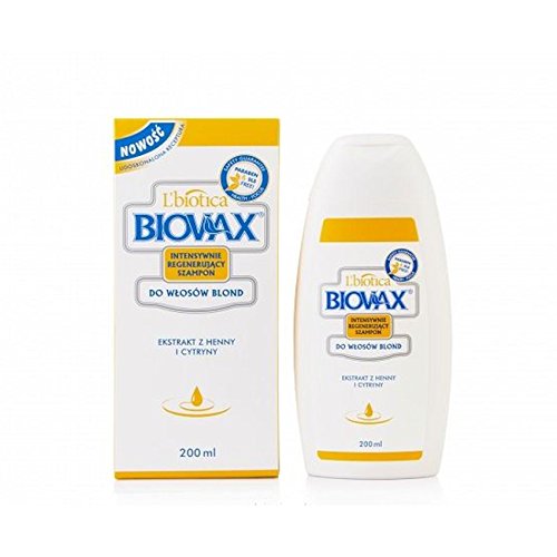 Preisvergleich Produktbild L'Biotica Biovax 200ml for Blond Hair Shampoo