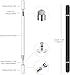 Tab A9 Stylus Pen for Samsung Galaxy Tab A9+ / A9 / A8 / A7 / A7 Lite, High Sensitivity & Precision Capacitive Pencil for iPad/iPhone/Fire HD/Surface/Xiaomi/Lenovo All Touch Devices (Black+White)