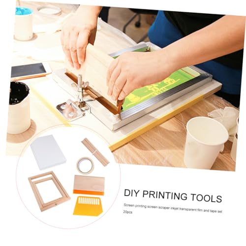 Kit outils impression raclettes soie pour des marquages nets sur textile - 8