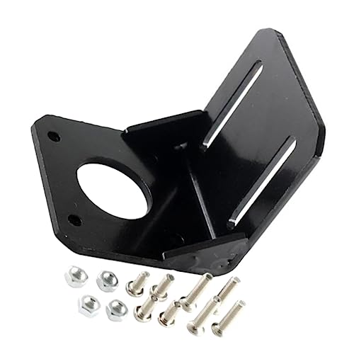 BELLIFFY 3D Printer Stepper Motor Holder Bracket for 42 Stepper Motor, Steel Iron Mount with Stable Support and Easy Ins