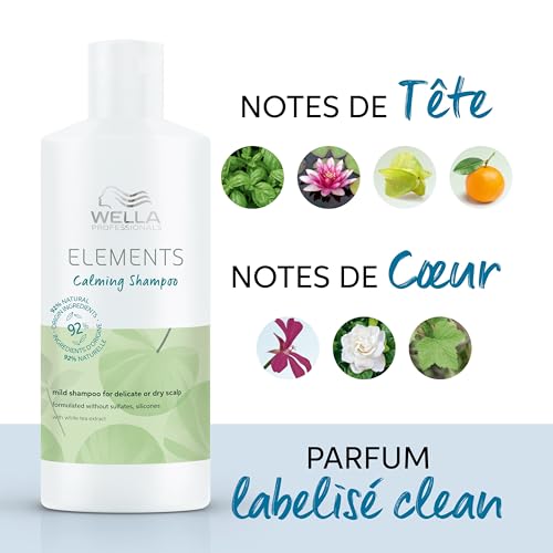 WELLA Shampoo doux Calming Elements Wella, 500 ml - Image 6