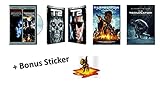 Terminator: Complete DVD Collection - 5 Films (The Terminator / Judgement Day / Rise of the Machines / Salvation / Genisys) + Bonus Sticker