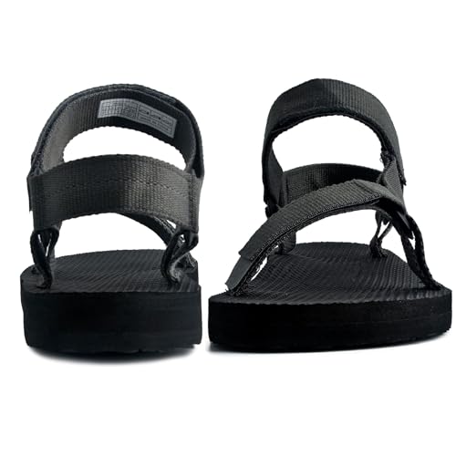 Image of riemot Women's Men's Sport Sandals with Arch Support Adjustable Quick Dry Beach Sandal Open Toe Outdoor Summer Walking Sandals