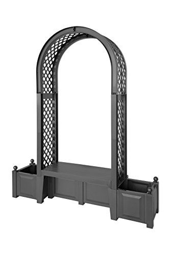 Preisvergleich Produktbild KHW Bänke Gartenbank"Brüssel", schwarz