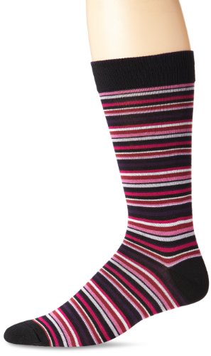 K. Bell Socks Men's Stripe Effect Crew