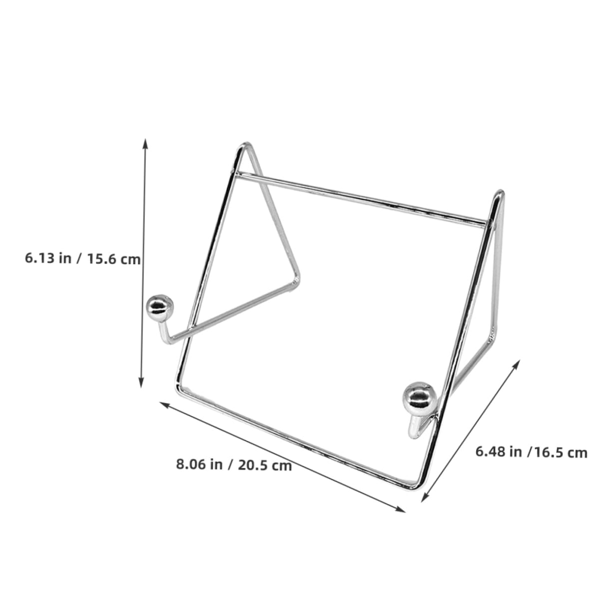 Cabilock 3 Pezzi Ferro Ricetta Stand Lettura Libro Stand Filo Piatto Supporto Supporto Del Telefono Per Tablet Per Laptop Per Piastra Scrivania Del