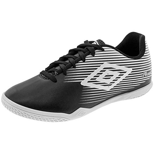 Tênis Indoor F5 Light, Umbro, Masculino, Preto/Branco, 39