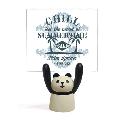 Porte-mémo kawaii panda et cocotier une idée cadeau de bureau originale